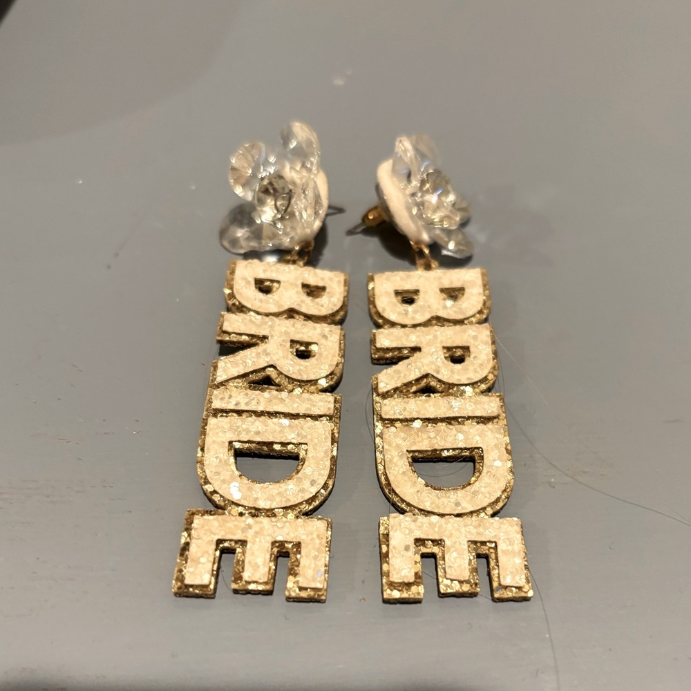Bride earrings